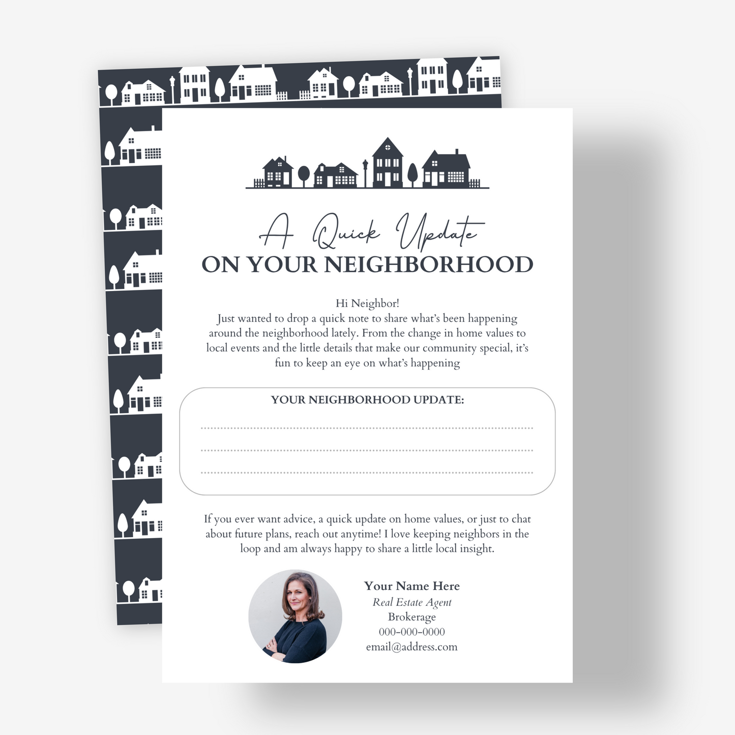 An Update On Your Neighborhood