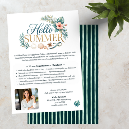 Summer Home Maintenance