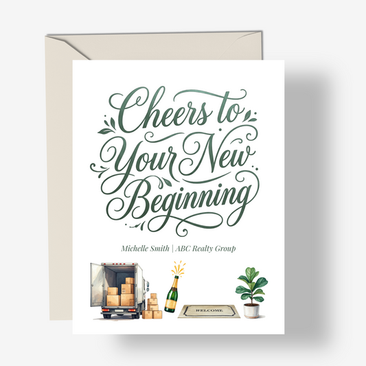 Cheers to Your New Beginning