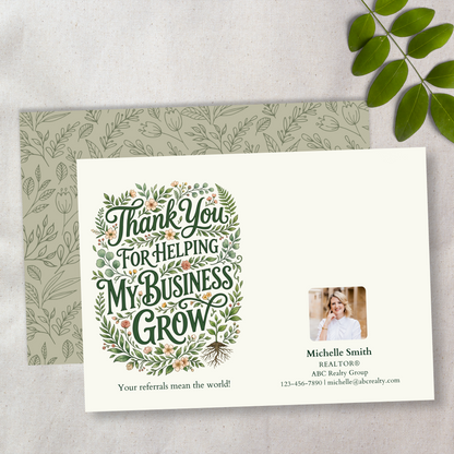 Thanks for Helping My Business Grow