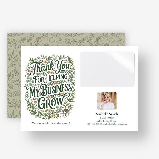 Thanks for Helping My Business Grow