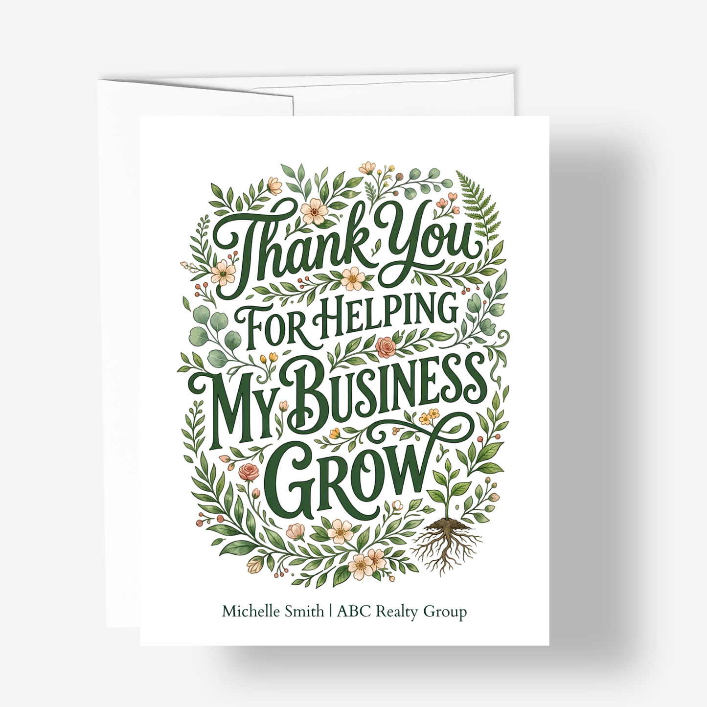Thanks for Helping My Business Grow