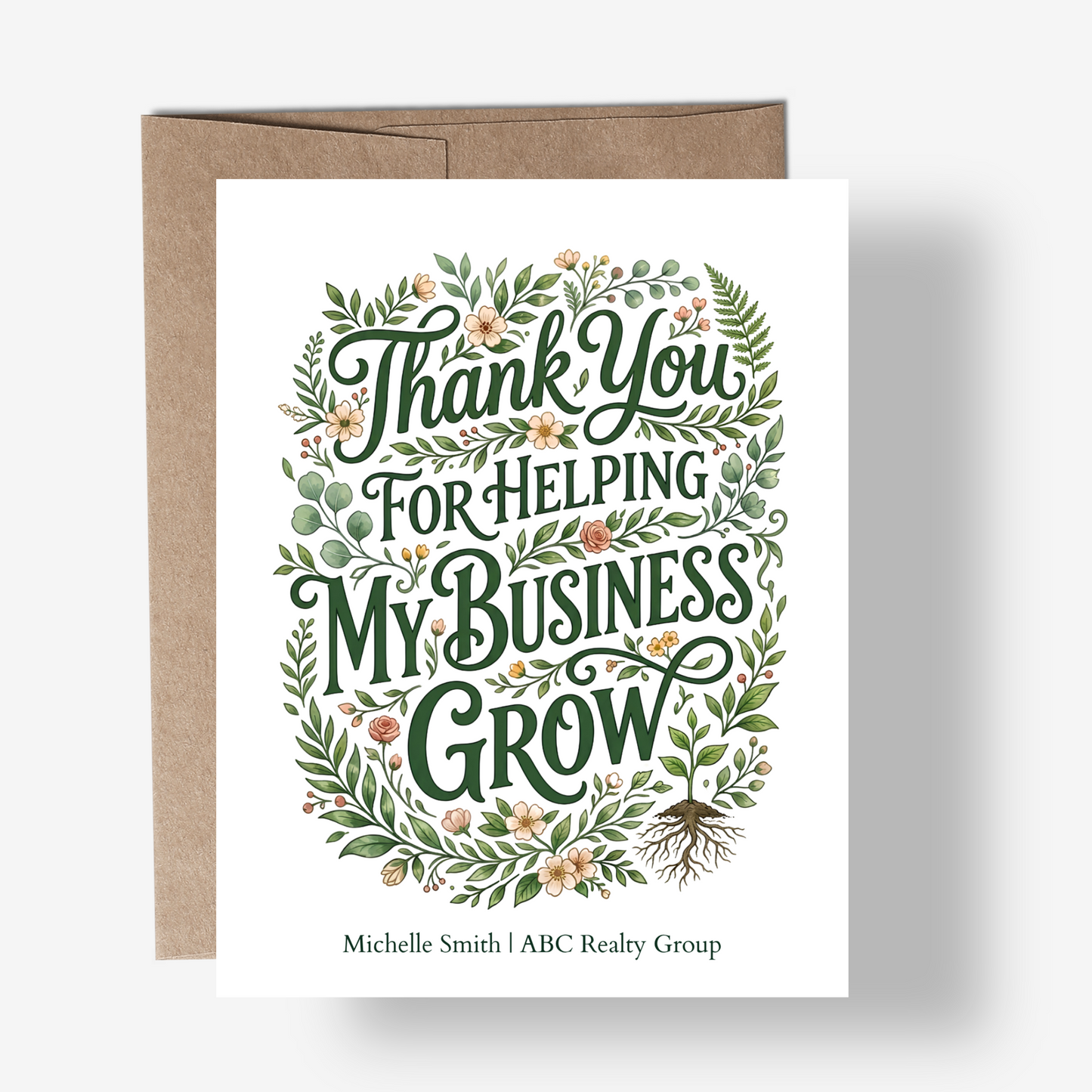 Thanks for Helping My Business Grow