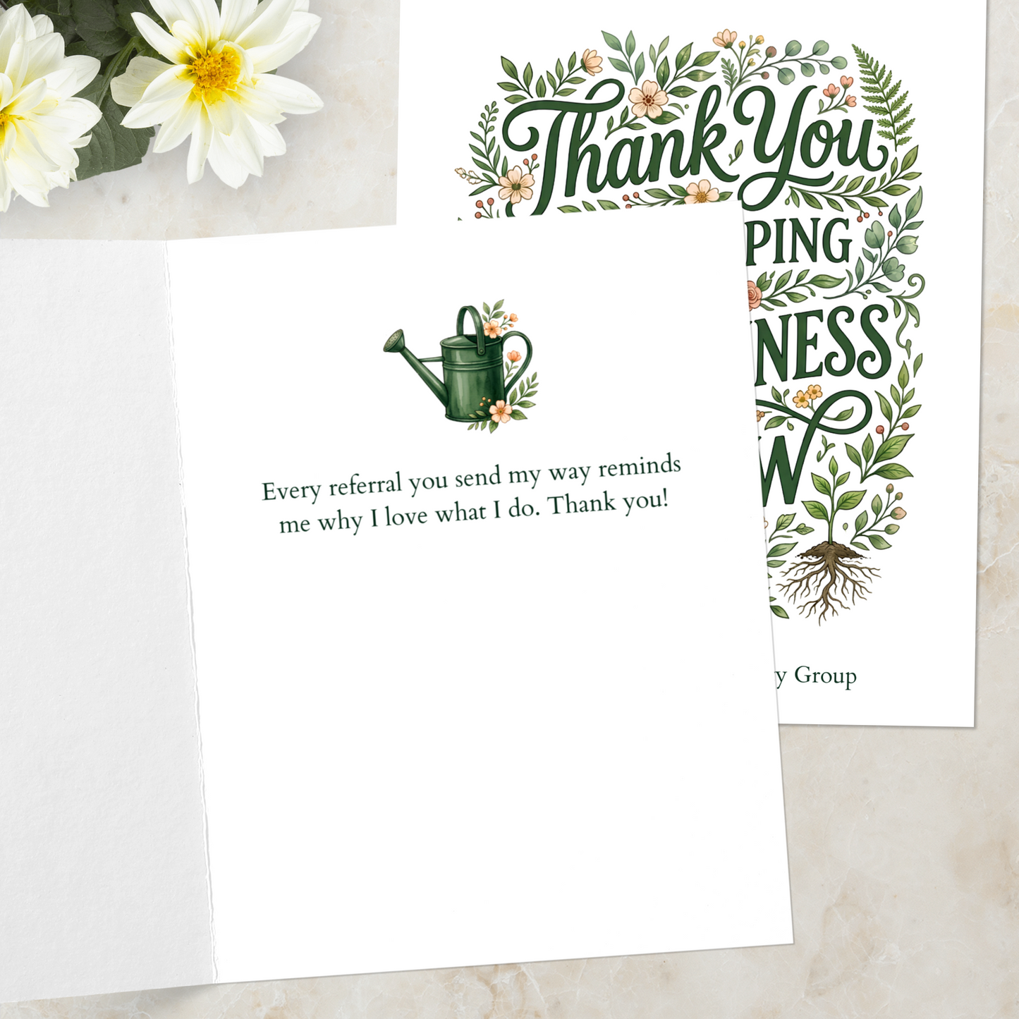 Thanks for Helping My Business Grow