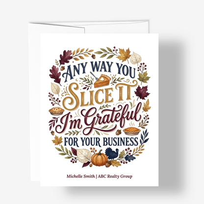 Grateful for Your Business