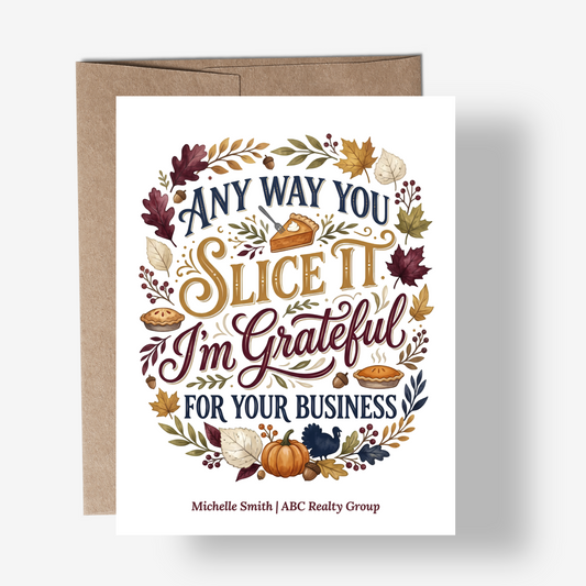 Grateful for Your Business