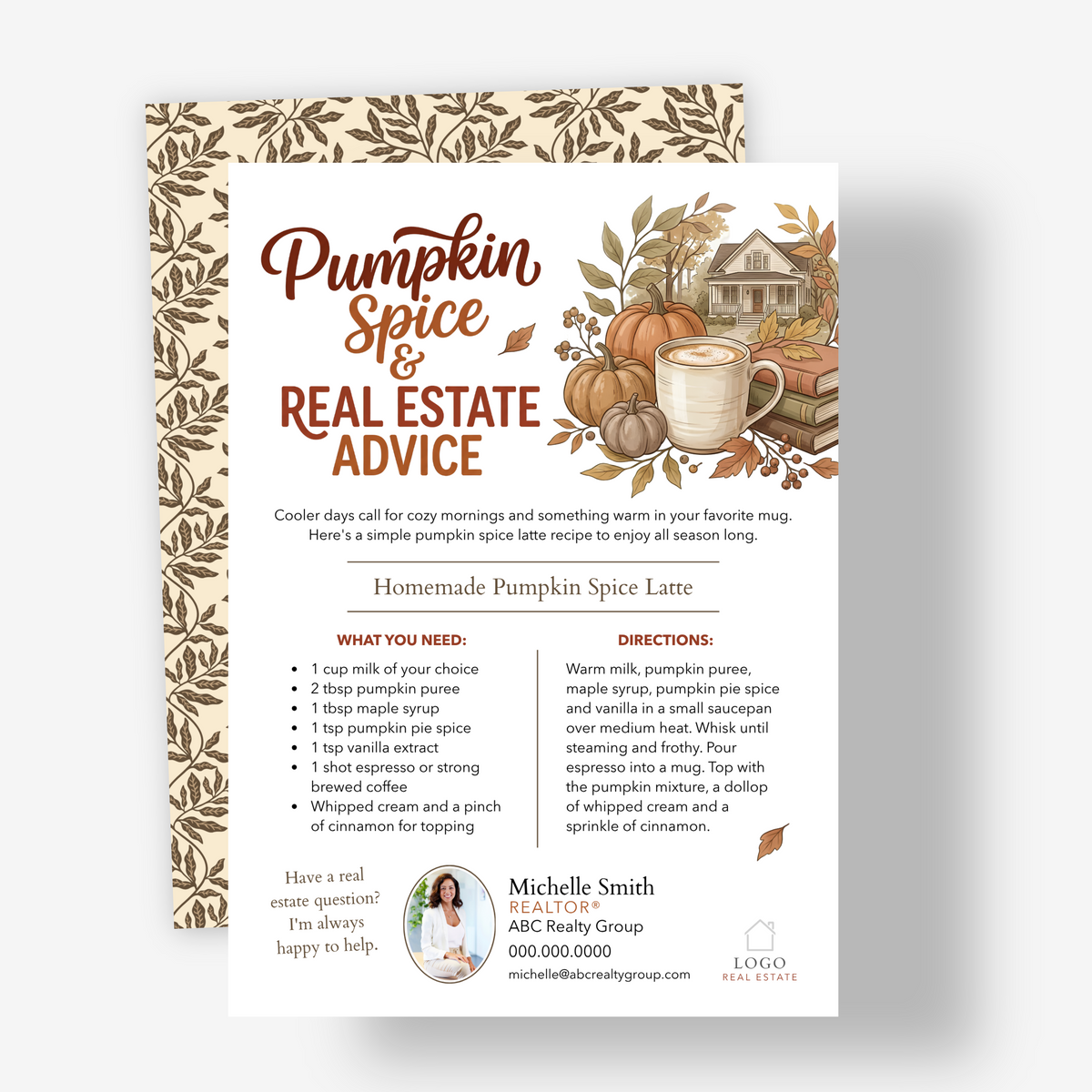 Pumpkin Spice & Real Estate Advice