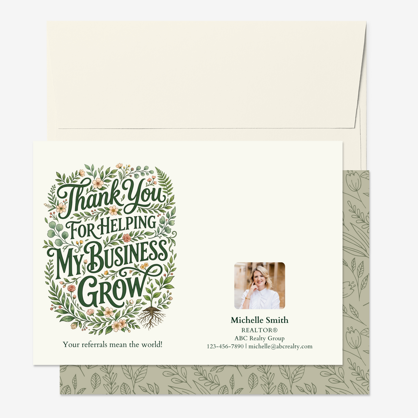 Thanks for Helping My Business Grow
