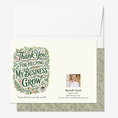 Thanks for Helping My Business Grow