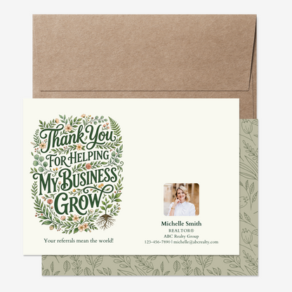 Thanks for Helping My Business Grow