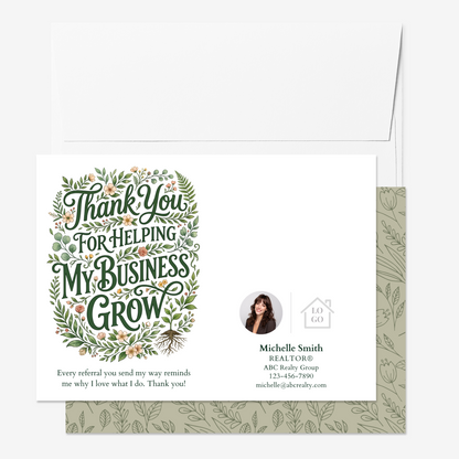 Thanks for Helping My Business Grow