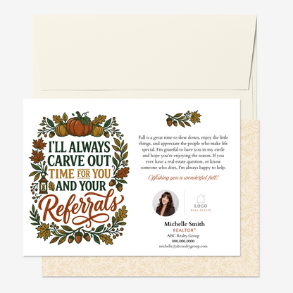 Carve Out Time for You & Your Referrals
