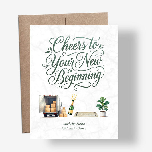 Cheers to Your New Beginning