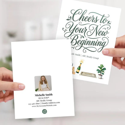 Cheers to Your New Beginning