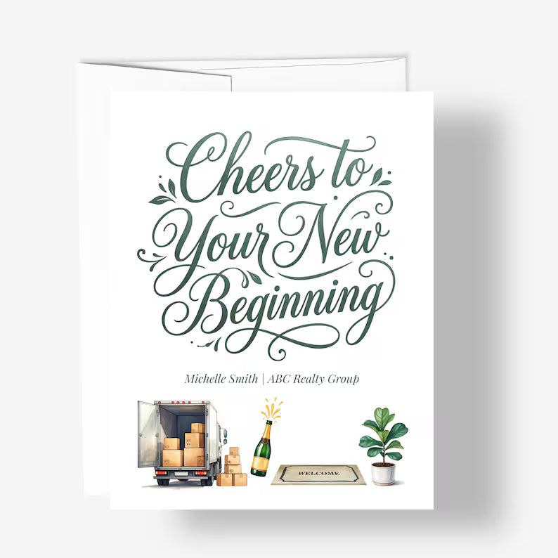 Cheers to Your New Beginning