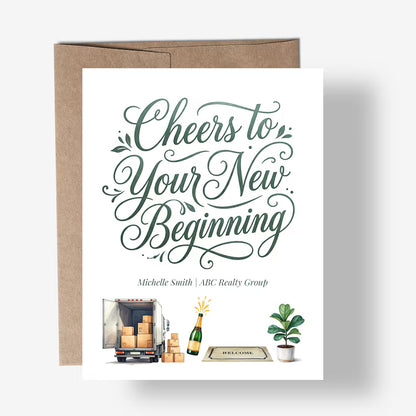 Cheers to Your New Beginning
