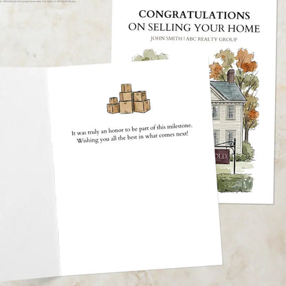 Congratulations on Selling Your Home