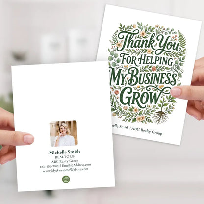 Thanks for Helping My Business Grow