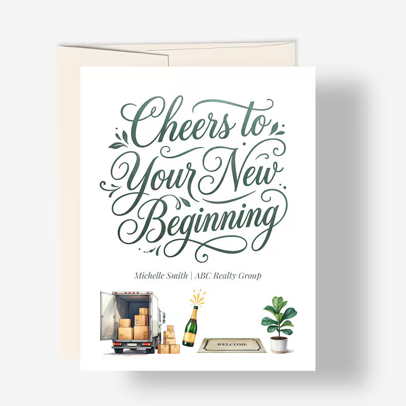 Cheers to Your New Beginning