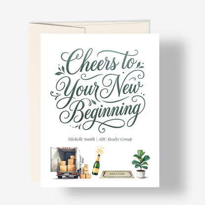 Cheers to Your New Beginning